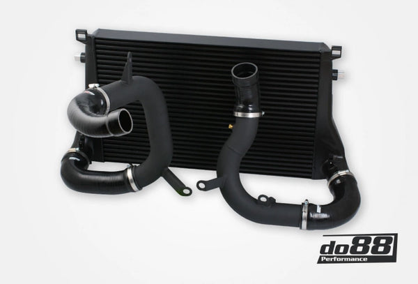 do88 MQB 2015 - 2020 VW Golf GTi, R / 2016 - 2023 Tiguan / 2019 + GLi / 2015 - 2020 Audi A3 / S3 (8V) / TT / TTS (8S) BigPack Intercooler Kit w/Black Hoses