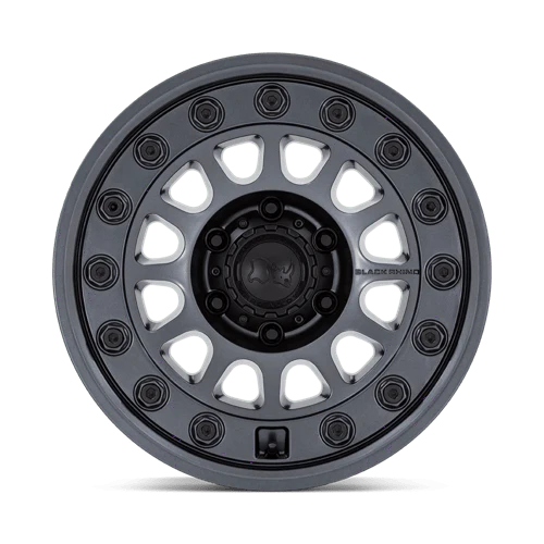Black Rhino BR012 OUTBACK Matte Gunmetal 17x8 +32 6x130mm 84.1mm