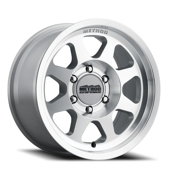 Method MR701 Bead Grip 17x8.5 0mm Offset 6x5.5 6x139.7 106.25mm CB Machined/Clear Coat Wheel