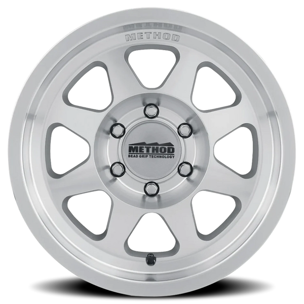 Method MR701 Bead Grip 17x8.5 0mm Offset 6x5.5 6x139.7 106.25mm CB Machined/Clear Coat Wheel