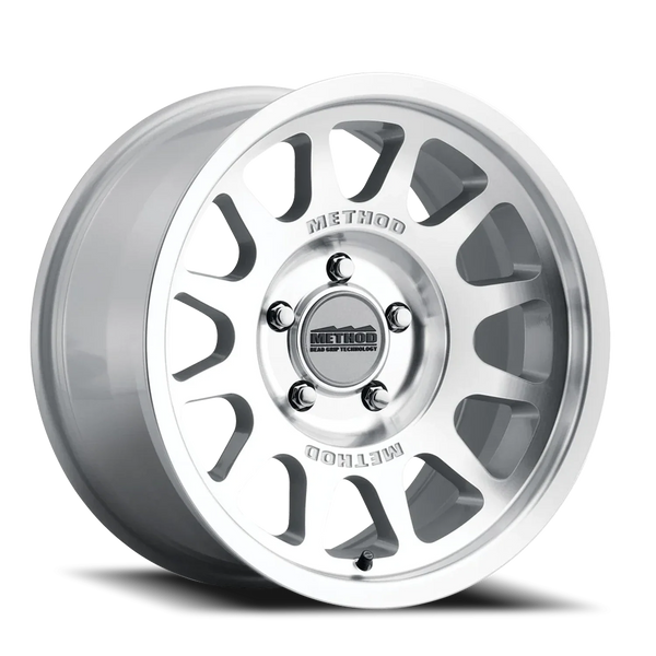 Method MR703 17x8.5 +25mm Offse 5x5 5x127 106.25mm CB - Machined With Clear Coat Wheel