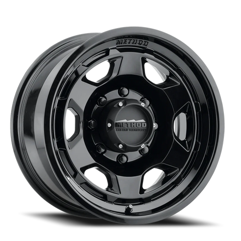 Method MR708 Bead Grip 18x9.0 +12mm Offset 8x170 BP 130.81mm CB Gloss Black Wheel