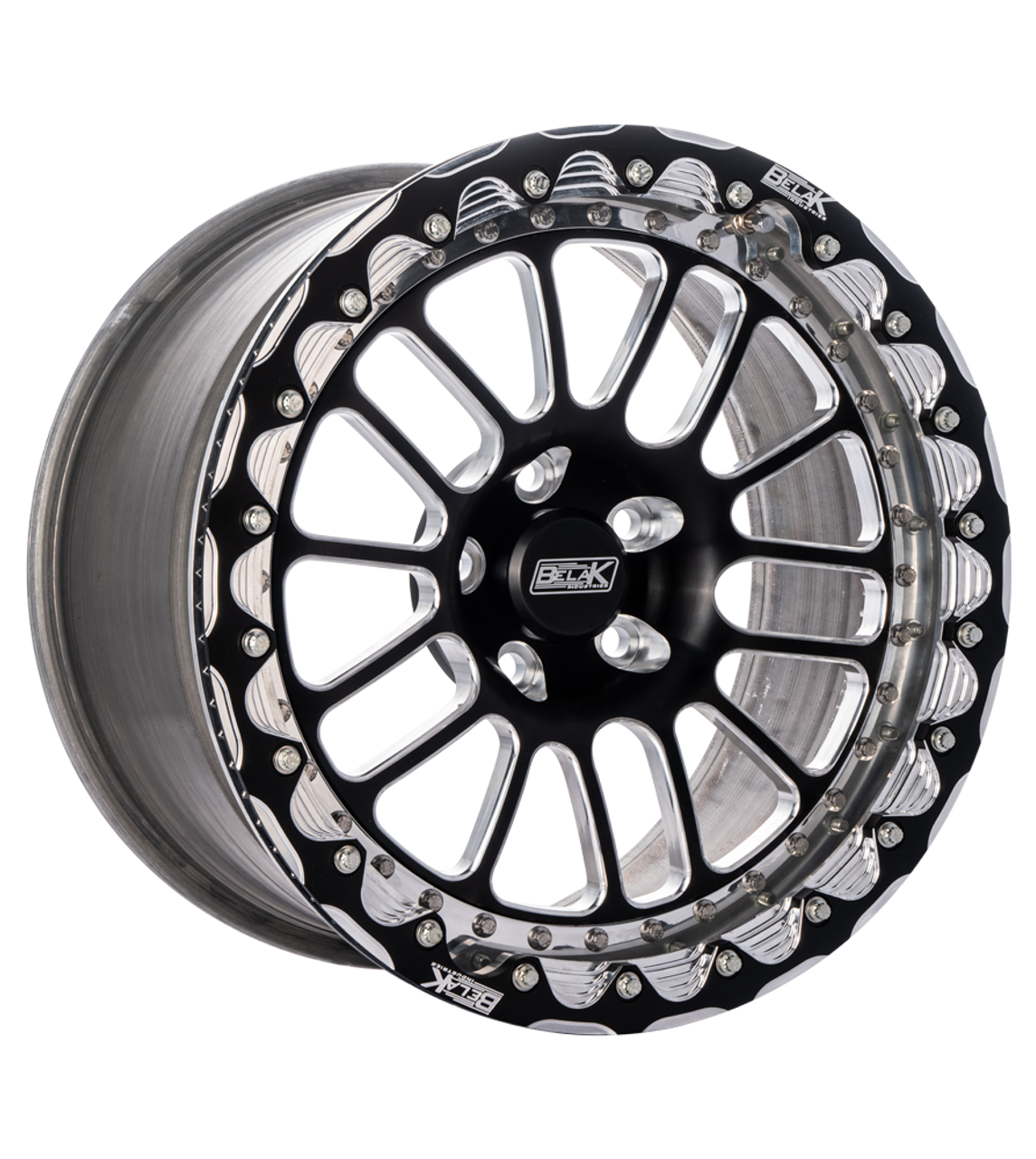 Belak 18x10 / 6.75in BS / 5x114.3 BP / High Pad / Series 2 Wheel - Single Beadlock