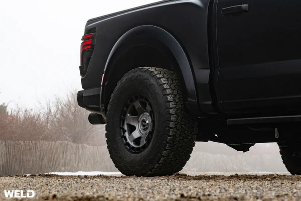Weld Off-Road Ridge 17x9 - 6x135 / 6x139.7 BP - ET-12 - 106.1mm CB - Satin Black Wheel