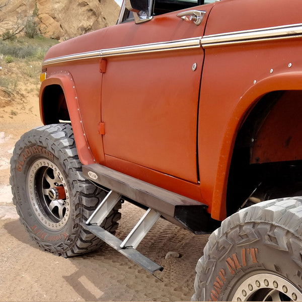 Rock Slide 1966-1977 1st Gen Bronco 2 Door 3rd Gen Step Slider Kit
