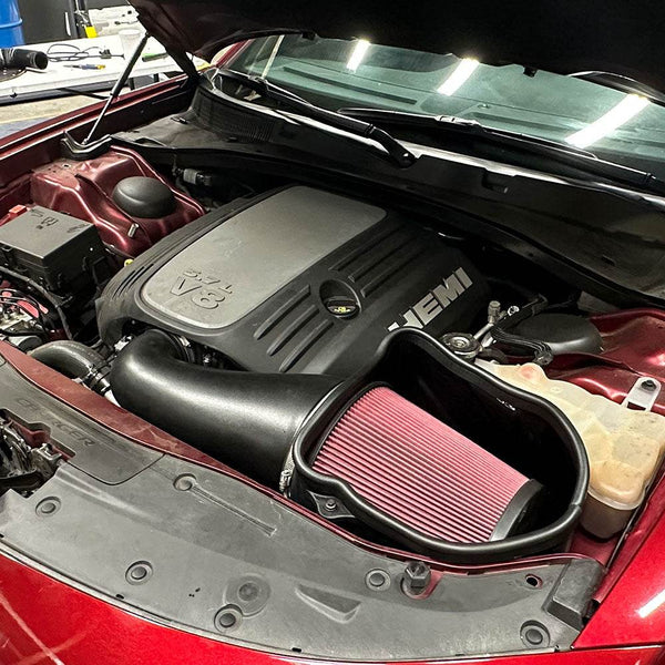 JLT 2011 - 2023 Dodge Charger 5.7L /  Dodge Challenger 5.7L Cold Air Intake Kit w/Red Filter