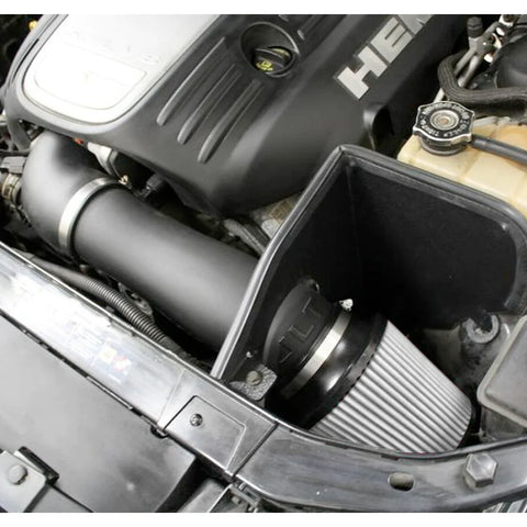 JLT 2005 - 2020 Dodge Charger / Challenger 5.7L / 6.1L Black Textured Cold Air Intake Kit w/ Dry Ext. Filter
