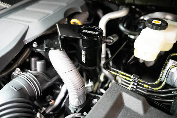 Corsa 2022 + Toyota Tundra 4WD 3.4L V6 Aluminum Oil Catch Can w/ Bracket