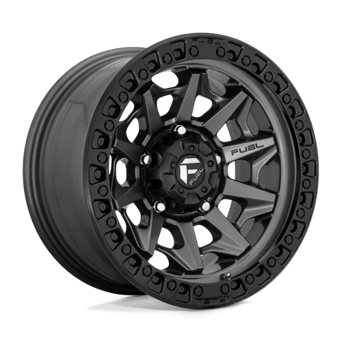 Fuel Offroad D716 COVERT Matte Gunmetal Black Bead Ring 20x9 +20 6x135mm 87.1mm