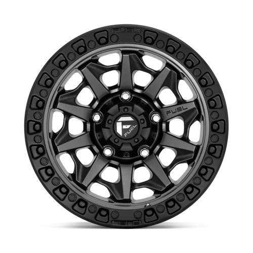 Fuel Offroad D716 COVERT Matte Gunmetal Black Bead Ring 20x9 +20 6x135mm 87.1mm