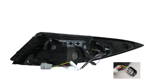 OLM Raiden LED Taillights (Clear Lens/Red Bar) - 2022+ GR86 / BRZ