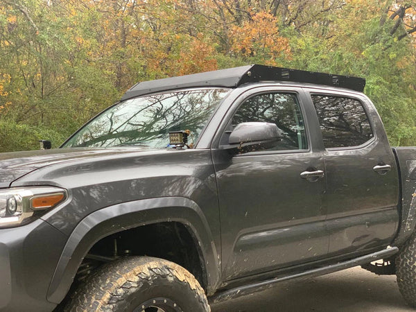 Cali Raised 2005 - 2023 Toyota Tacoma Premium Roof Rack-Tall Switch/Wiring/No Switch/Light Kit