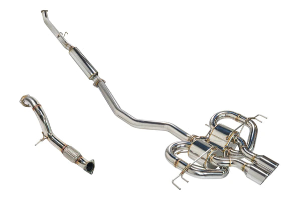 REMARK Sports Touring (LINK LOOP) Cat-Back & Front Pipe  - 2017-2021 Honda Civic Type R (FK8)