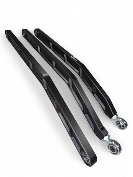 Elektric Offroad 2017+ Can Am Maverick X3 Volt Billet Radius Rods Anodized Black RS 72In Model Only