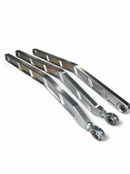 Elektric Offroad 2017+ Can Am Maverick X3 Volt Billet Radius Rods Anodized Clear (RS 72In Model)