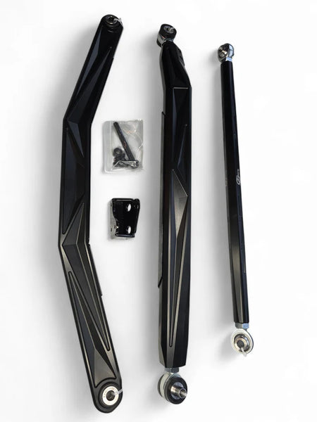 Elektric Offroad 2024+ Can Am Maverick R Volt Billet Radius Rods Anodized Black