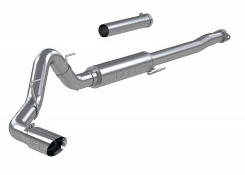 MBRP 2021+ Ford F150 2.7L/3.5L/5.0L 4in T304 Stainless Steel Cat-Back - Race Version