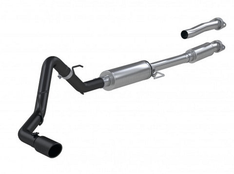 MBRP 2021+ Ford F-150 2.7L/ 3.5L Ecoboost 5.0L Single Side 3in Black Coated Catback Exhaust