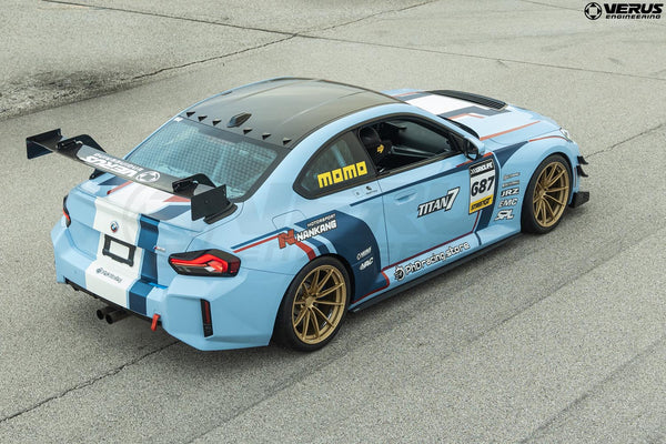 Verus Carbon Polyweave Side Splitter Kit - G87 BMW M2