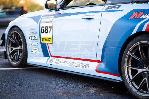 Verus Carbon Polyweave Side Splitter Kit - G87 BMW M2