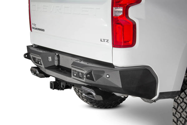 Addictive Desert Designs 2019 - 2021 Silverado / Sierra 1500 Stealth Fighter Rear Bumper w/ Backup Sensor Cutouts