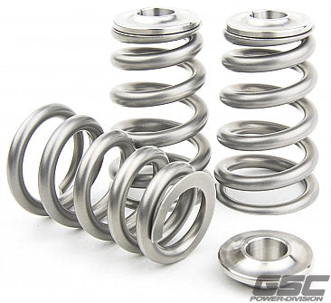 GSC P-D Toyota 2JZ-GTE Extreme Pressure Single Conical Valve Spring and Ti Retainer Kit