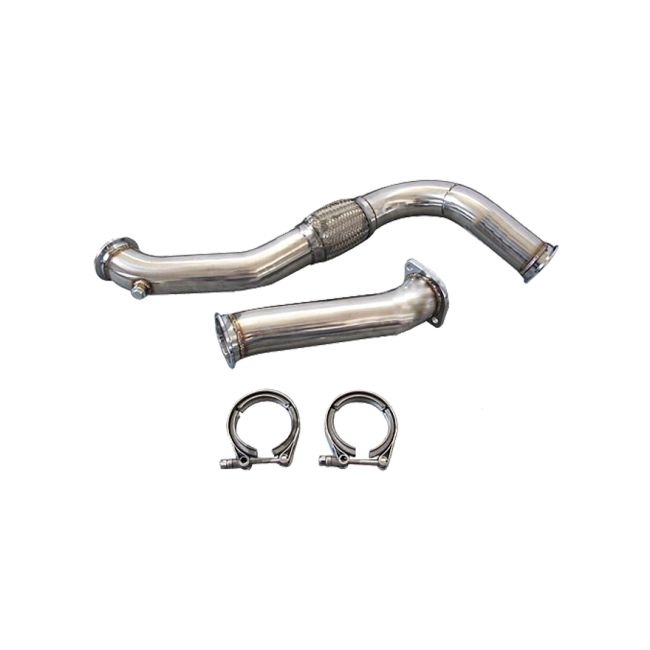 CXRacing Top Mount 3" Vband Turbo Down Pipe For 89-99 Nissan 240SX S13 S14 With RB20DE/RB25DET Motor Swap