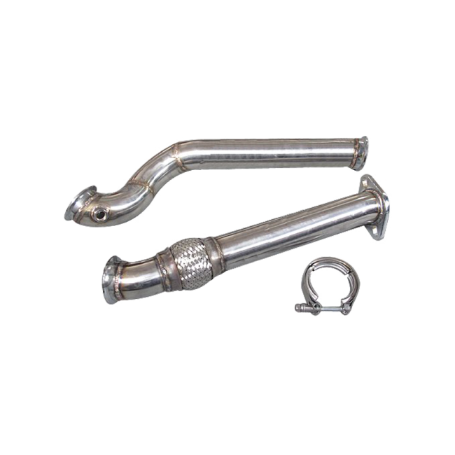 CXRacing Turbo Downpipe For 1994-1999 Mazda Miata MX-5 1.8L Engine NA-T For Top Mount Turbo