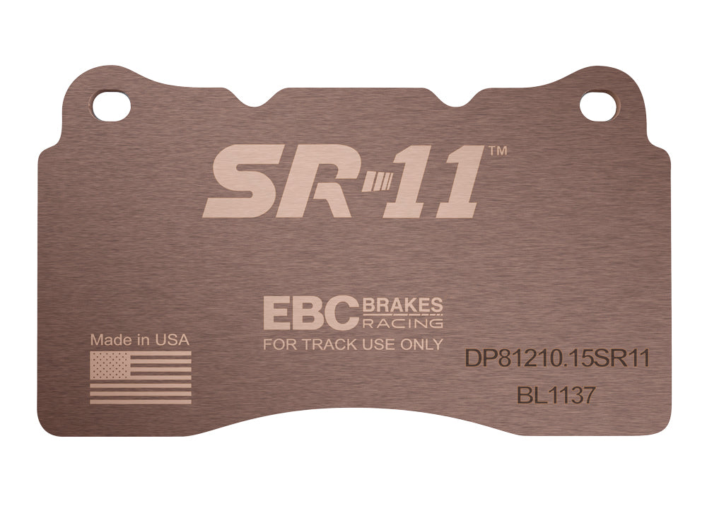 EBC Racing 2017 - 2021 Honda Civic Type-R (FK8) SR-11 Sintered Race Front Brake Pads