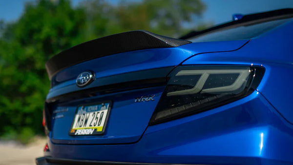 OLM RD3 Style Carbon Fiber Duckbill Spoiler - 2022 + Subaru WRX