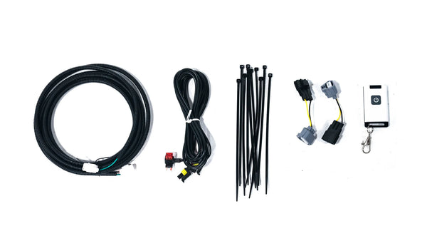 OLM 2014-2021 Toyota Tundra Bi-Beam Headlights - Infinite Series (White DRL)