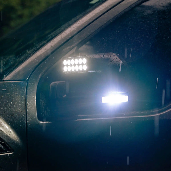 Oracle 2021 - 2025 Ford F-150 LED Off-Road Side Mirror Ditch Lights - Yellow