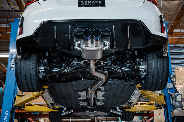Remark 2023+ Honda Civic Type-R (FL5) Sports Touring Catback Exhaust/Front Pipe - Full Titanium