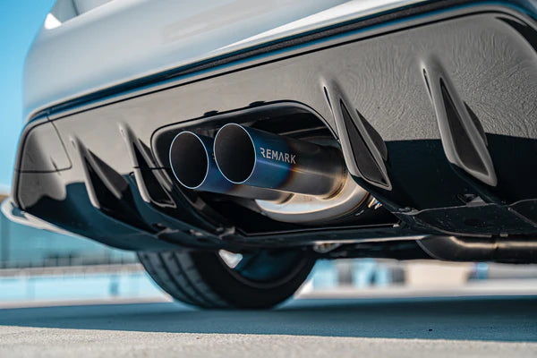 Remark 2023+ Honda Civic Type-R (FL5) Sports Touring Catback Exhaust/Front Pipe - Full Titanium