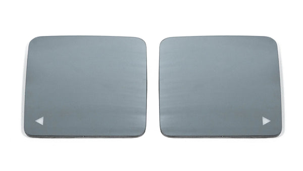 OLM Convex Mirrors with Defrosters and BSM (Chrome) - 2018+ Wrangler JL