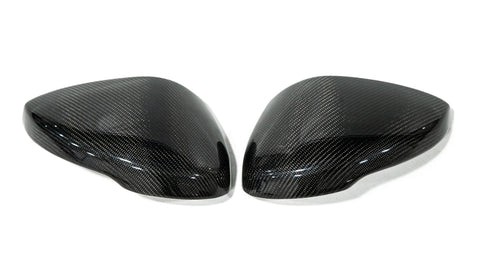 OLM Full Replacement Carbon Fiber Mirror Covers w Turn Signal - 2022 + Honda Civic / Civic Type R