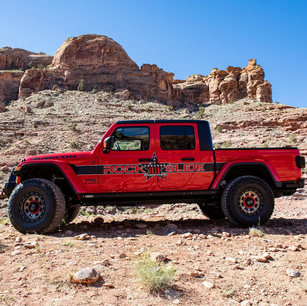 Rock Slide 2020 - 2023 Jeep Gladiator JT Step Sliders 3rd Gen
