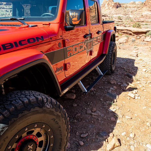 Rock Slide Engineering 2024 - 2025 Jeep Gladiator Side Step Sliders