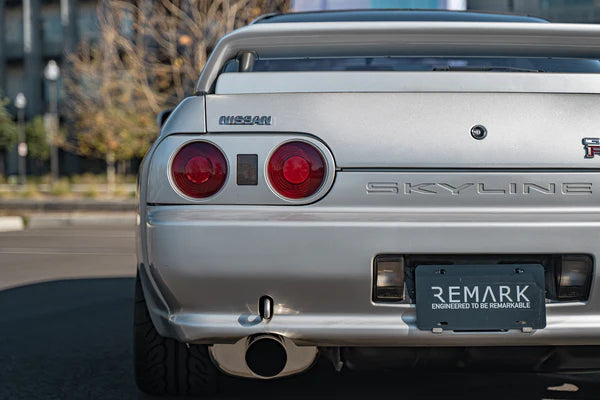 Remark Nissan Skyline 1989 - 1994 GTR R32 CatBack Exhaust w/Single Stainless Steel Tip