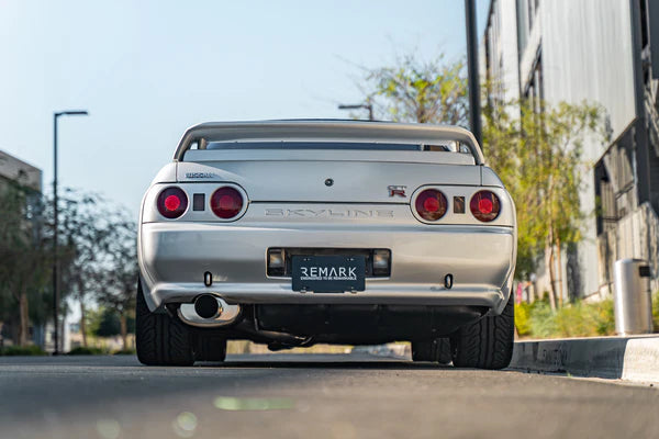 Remark Nissan Skyline 1989 - 1994 GTR R32 CatBack Exhaust w/Single Stainless Steel Tip