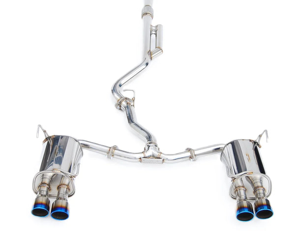Invidia 2022+ Subaru WRX VB Q300 Rolled Titanium Tip Cat-Back Exhaust
