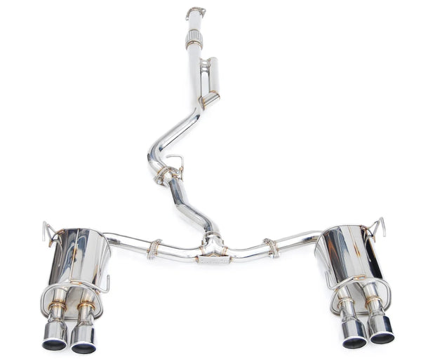 Invidia 2022+ Subaru WRX VB Q300 Rolled Stainless Steel Tip Cat-Back Exhaust