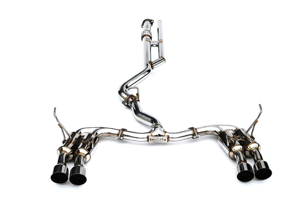 Invidia Gemini R400 Stainless Steel Quad tip Cat-back Exhaust - Subaru WRX VB 2022+