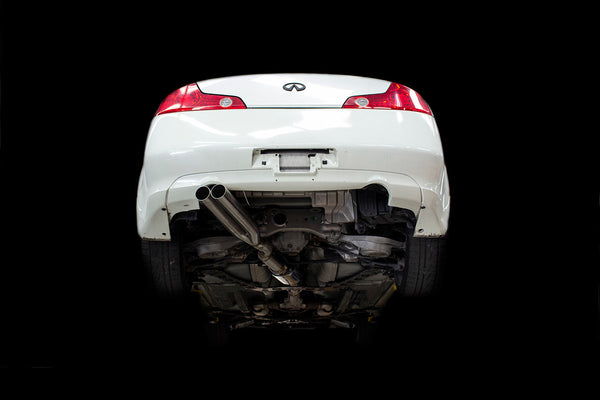 ISR Performance EP (Straight Pipes) Dual Tip Exhaust - 2003 - 2007 Infiniti G35 Coupe