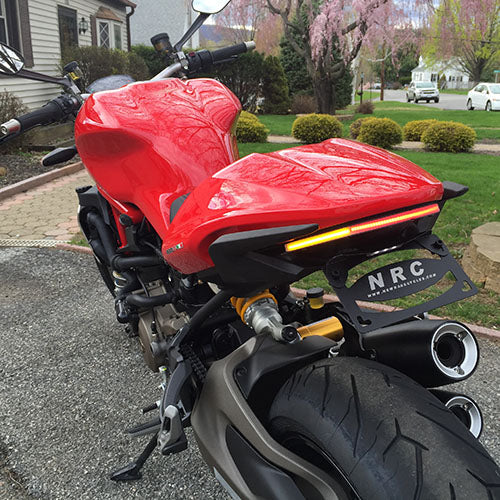 New Rage Cycles 2014 - 2016 Ducati Monster 1200 Stealth Fender Eliminator Kit