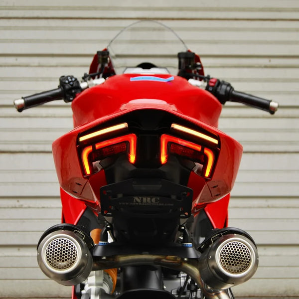 New Rage Cycles 2025+ Ducati Panigale/ Streetfighter V2 Fender Eliminator Kit Tucked - Solo Seat Only