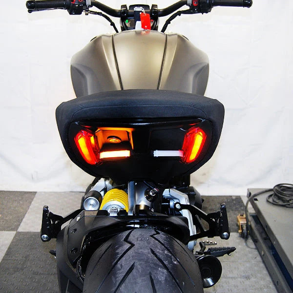 New Rage Cycles 2019 + Ducati Diavel 1260 Rear Turn Signals - Side Mount Plate