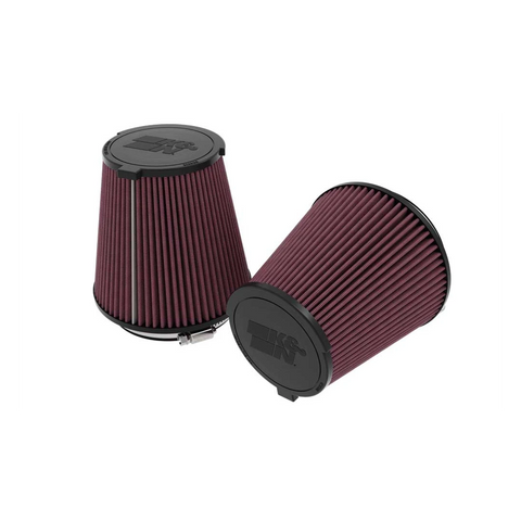 K&N 2024 + Ford Mustang / GT 5.0L V8 Drop-In Replacement Air Filter (Pair)
