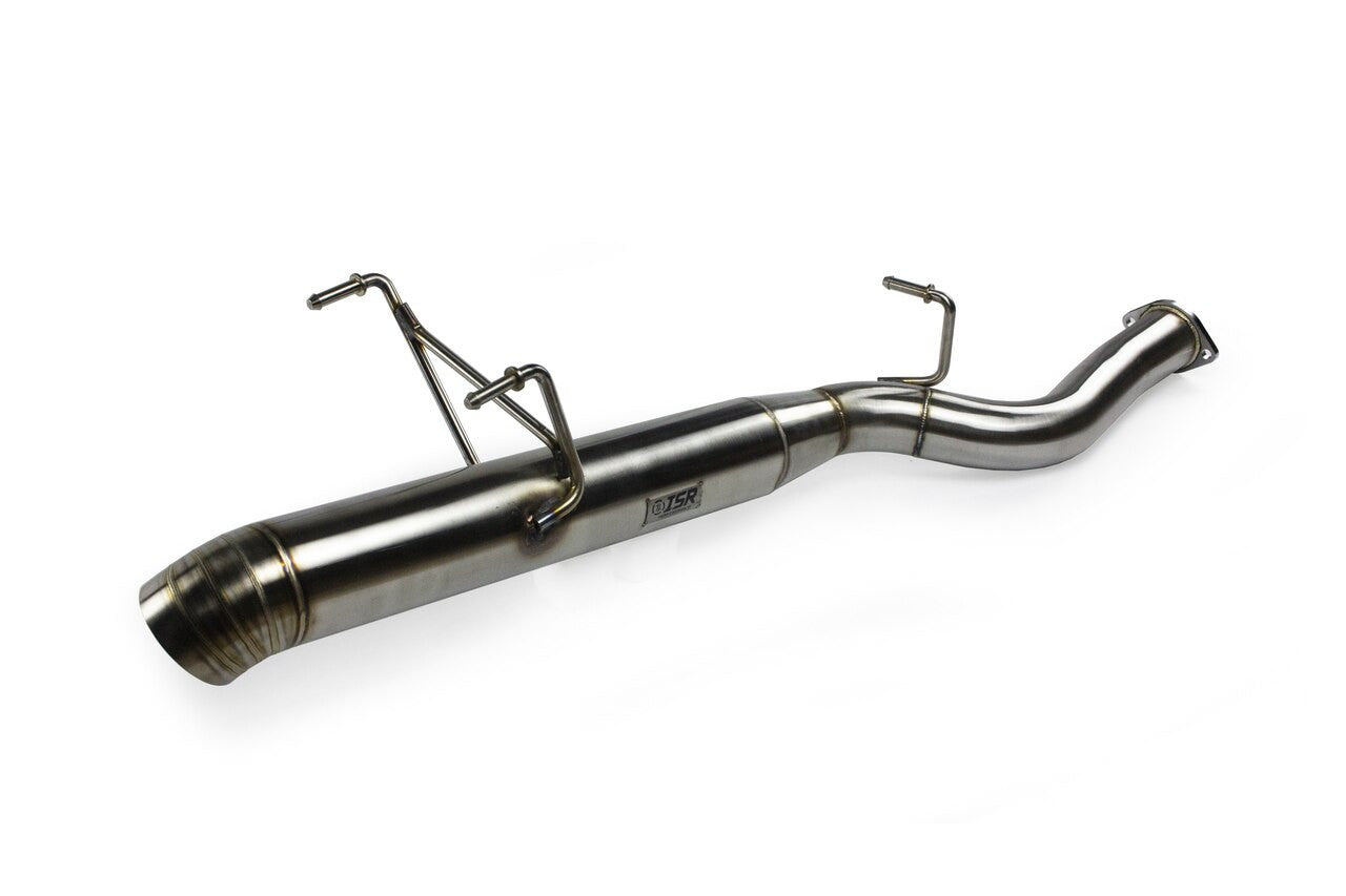 ISR Performance Series II - EP Single Tip Blast Pipe Exhaust Non Resonated- 89-94 Nissan 240sx (S13)