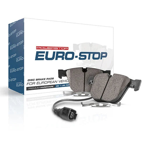 Power Stop 2015 - 2018 BMW X4 / 2011 - 2017 X3 / 2012 - 2016 328i / 2014 - 2016 428i / 2017 - 2021 230i / 2017 - 2019 330i / 2017 - 2020 430i  Euro-Stop ECE-R90 Front Brake Pads